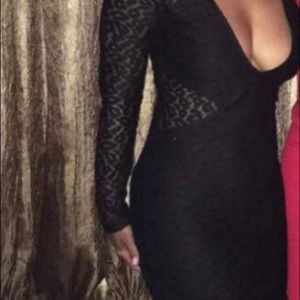 House of Harlow long sexy evening gown